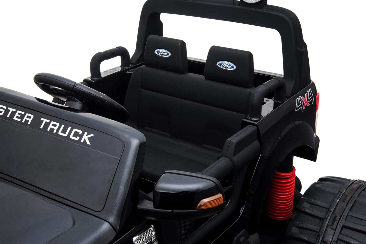 Dětské vozítko HECHT - FORD RANGER MONSTER TRUCK WHITE - akumulátorové autíčko