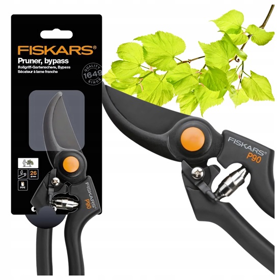 Dvoubřité profesionální zahradní nůžky Fiskars P90 (1001530)