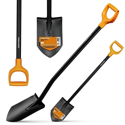 Rýč Fiskars Solid™+, XL čepel (prodloužená násada) (1067517)