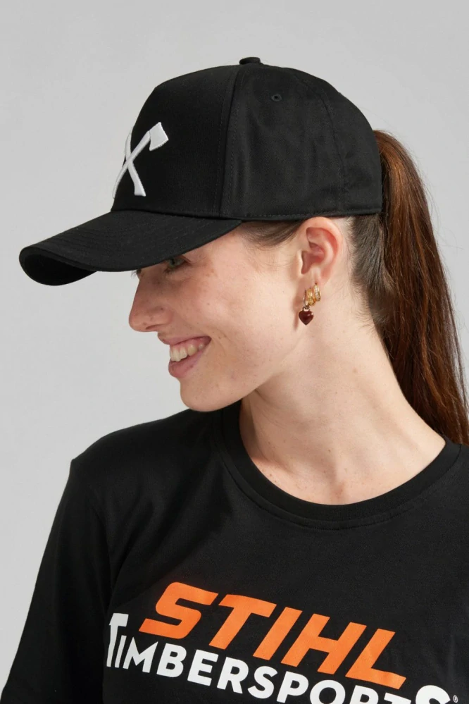 Kšiltovka WHITE AXE TIMBERSPORTS® černá STIHL (04216000236)