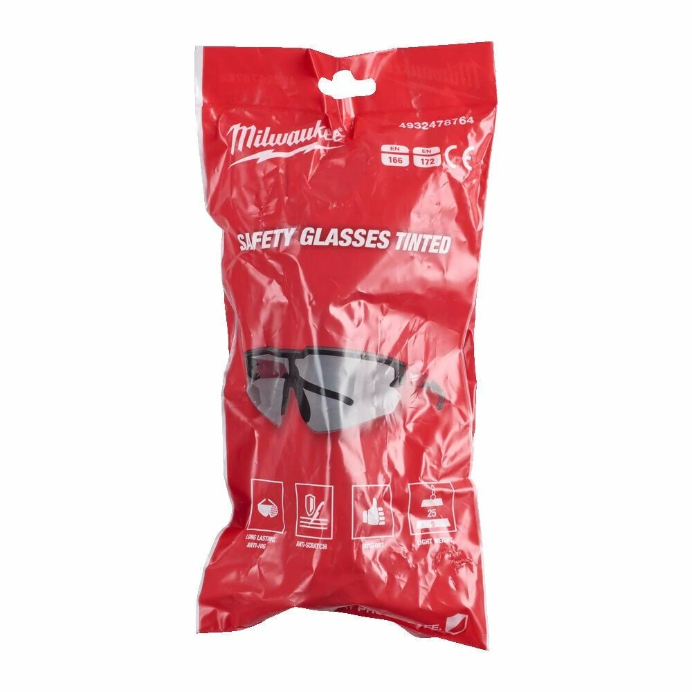 Milwaukee Classic ochranné brýle tmavé 144 ks
