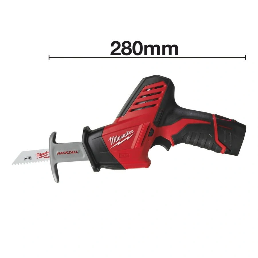 Milwaukee C12 HZ-202C HACKZALL 2× 2,0 Ah
