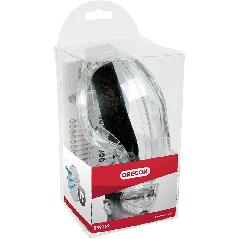 Ochranné brýle čiré s ventilací Oregon (539169)