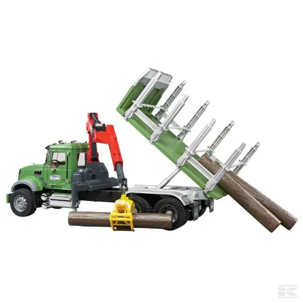 Nákladní auto na dřevo Mack Granite Bruder 02824