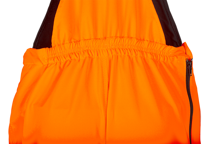 Reflexní protipořezové lacláče SIP, tř. 1, BasePro (1RH1OBS ), oranžové S