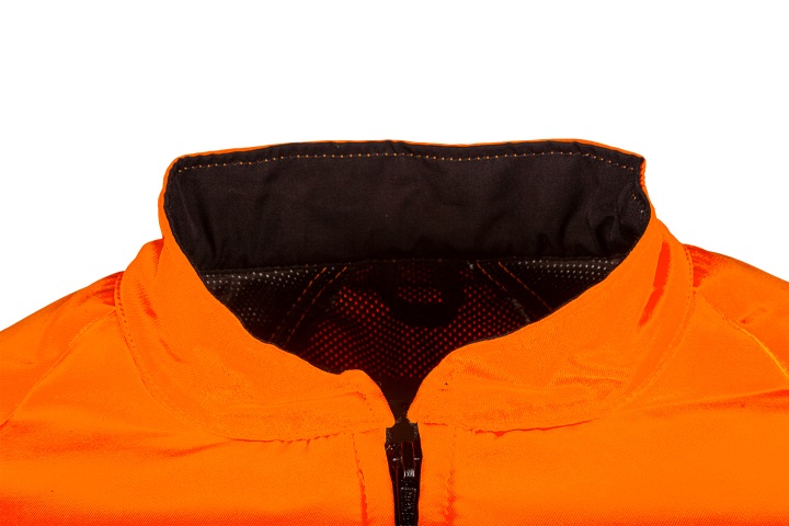 Protipořezová výstražná bunda SIP, tř. 1, (1RI1OB4XL) BasePro oranžová 4XL