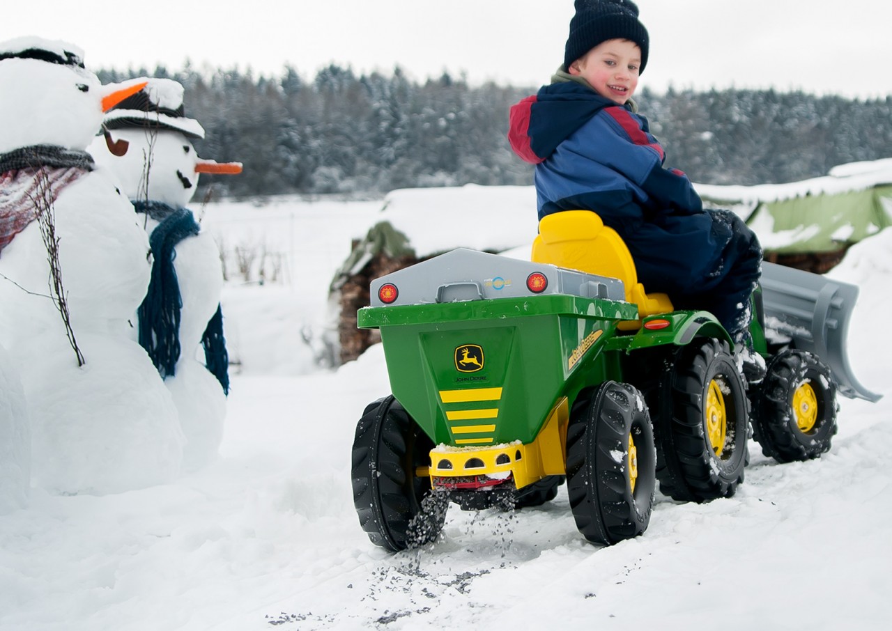 Tažené rozmetadlo John Deere Rolly Toys (12511)