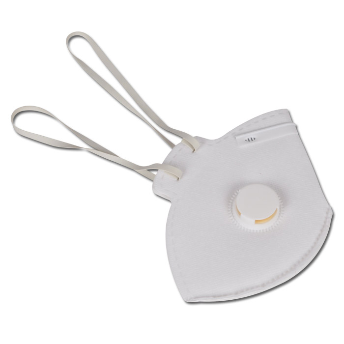 Skládaný respirátor s výdechovým ventilkem Tector P2