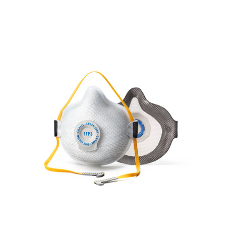 Respirátor Moldex AIR Seal 3705 - FFP3 R D tvarovaný s ventilkem 8 ks