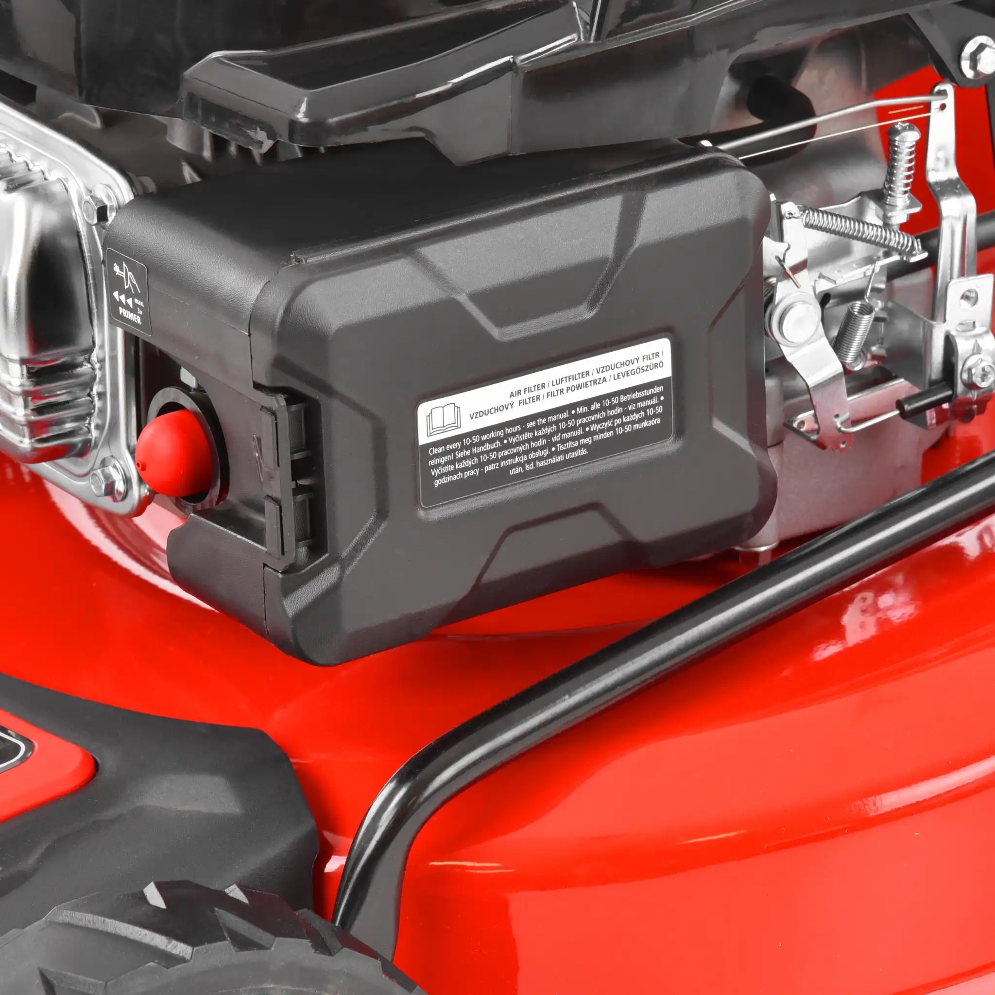 Motorová benzínová sekačka s pojezdem - HECHT 554 SX 5 in 1