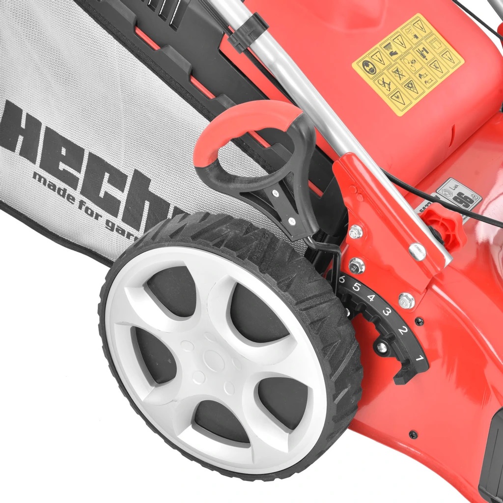 Tříkolová motorová benzínová sekačka s pojezdem - HECHT 5433 SW 5 in 1