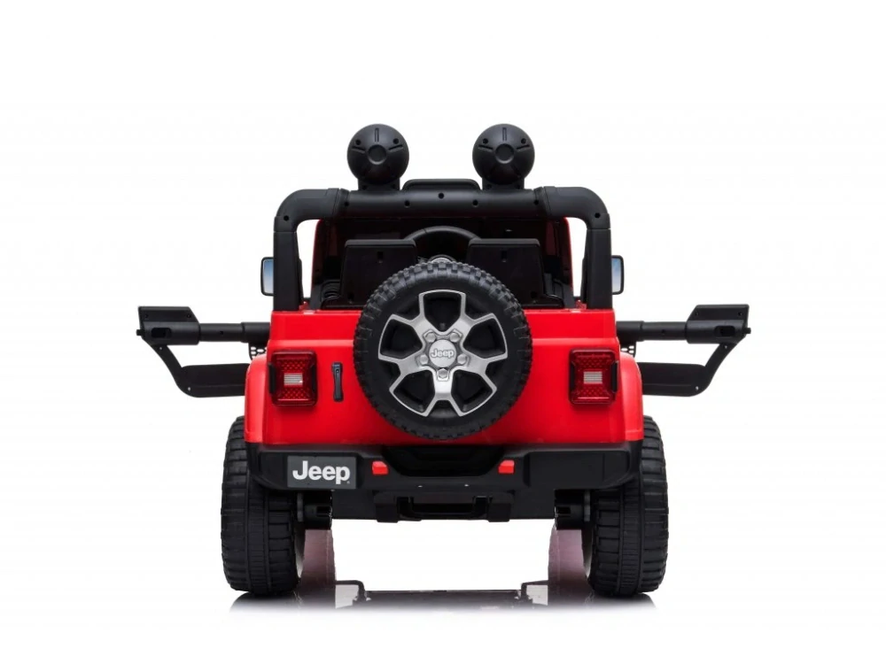 Dětské autíčko HECHT - Jeep Wrangler Rubicon Red - akumulátorové vozítko