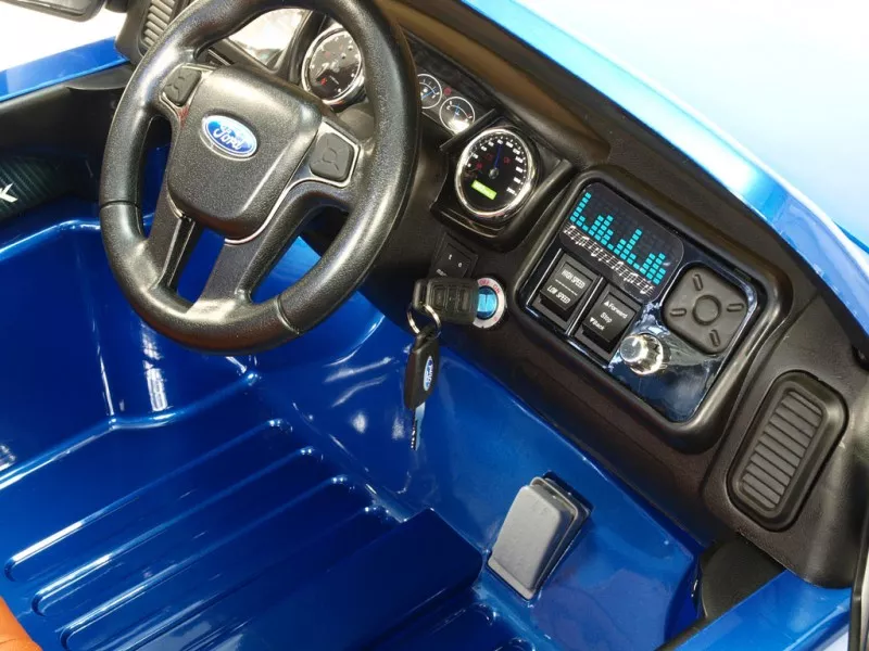 Dětské vozítko HECHT - FORD RANGER WILDTRAK BLUE - akumulátorové autíčko