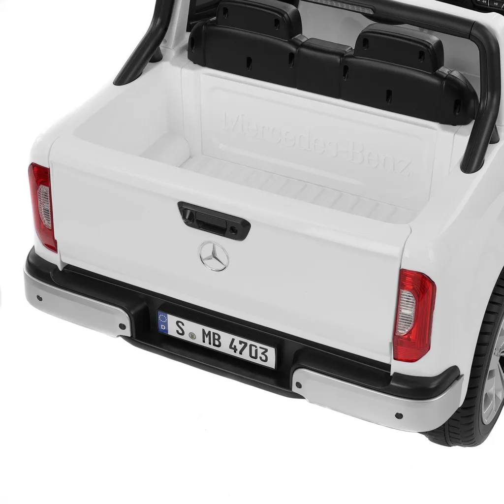 Dětské akumulátorové autíčko HECHT - Mercedes-Benz XMX606 WHITE 4×4