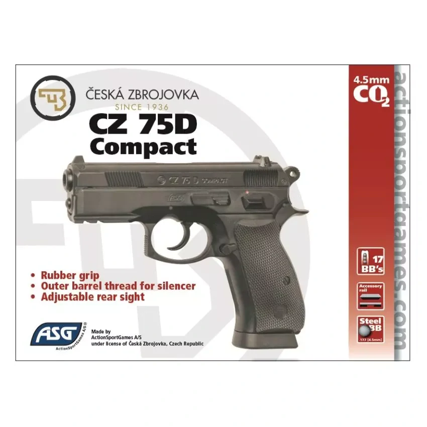 Vzduchová pistole CZ-75 D Compact