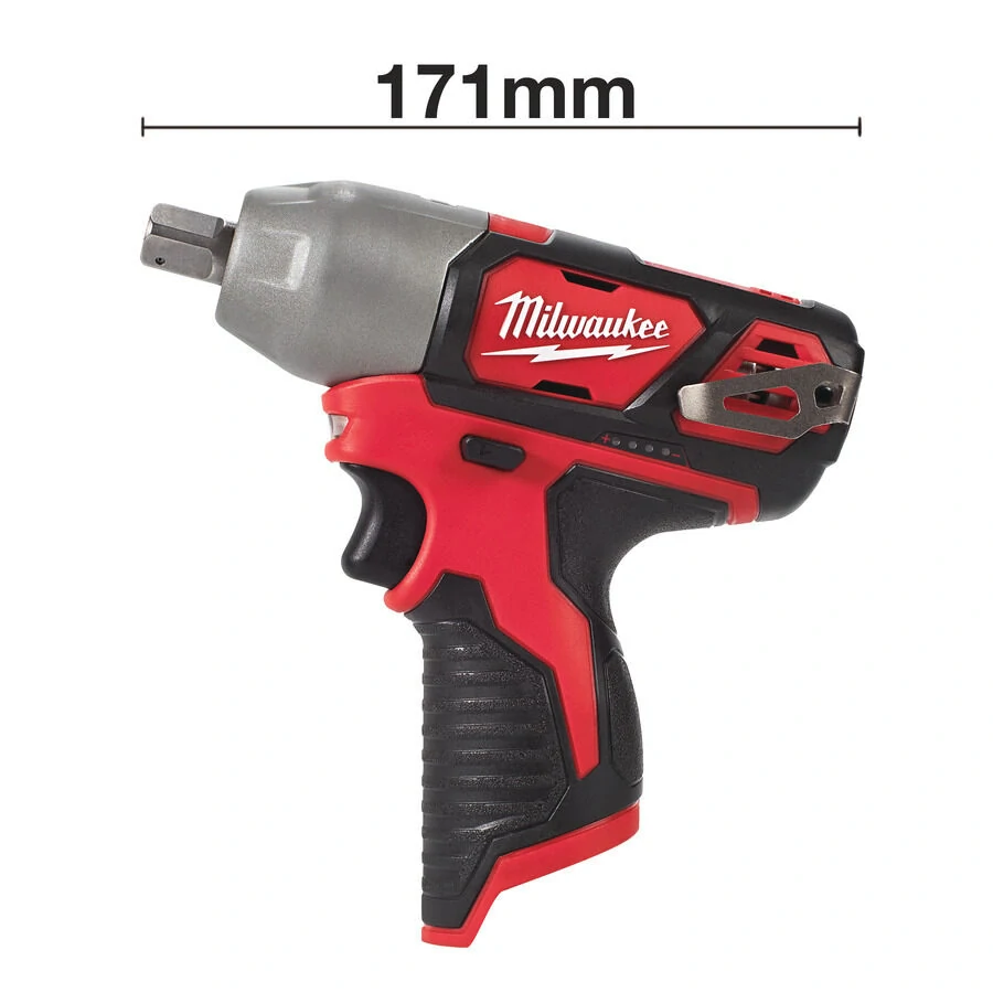 Milwaukee M12BIW12-0 aku rázový utahovák 1/2" 138 Nm