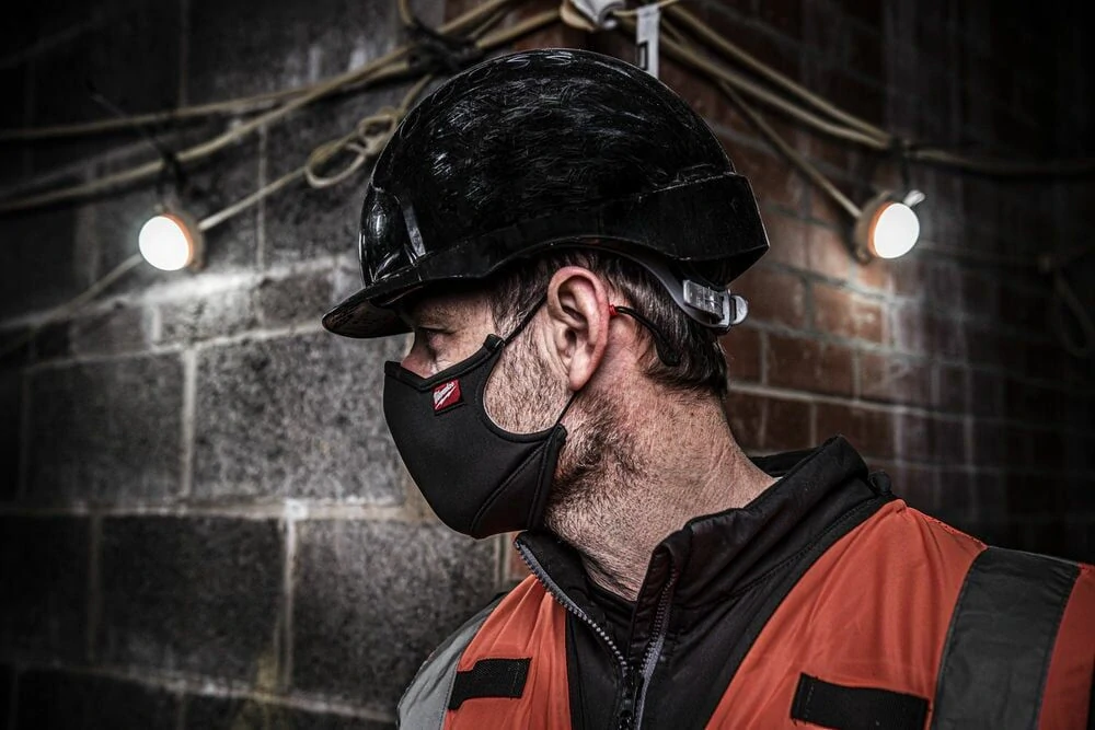 Milwaukee omyvatelná obličejová maska Performance L/XL 3ks