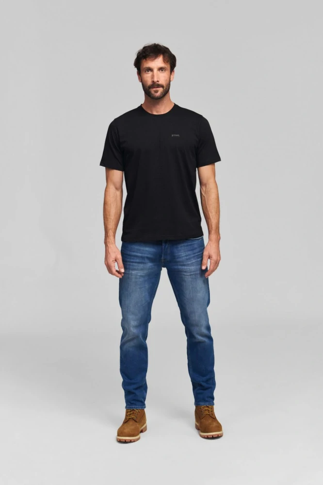 Unisex tričko 100 let STIHL černé (04213015956)
