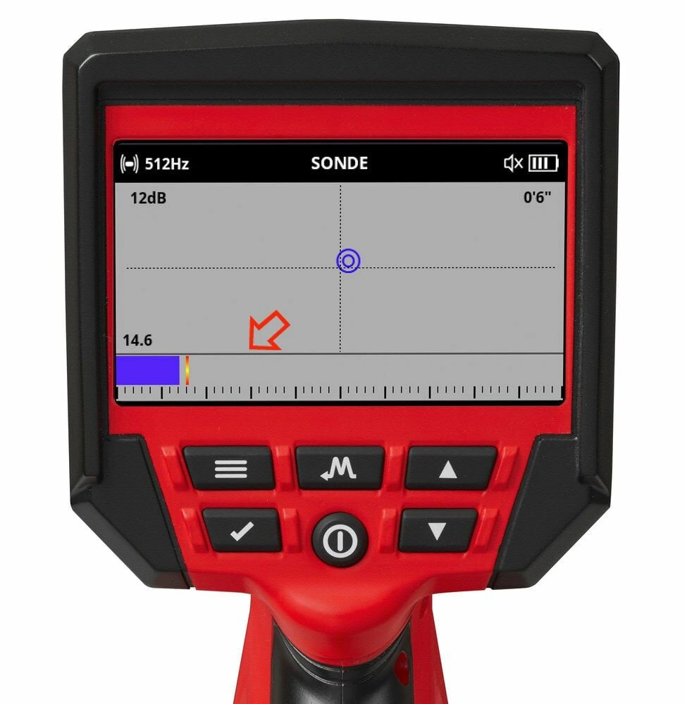Milwaukee M12 PL-0C lokátor potrubí
