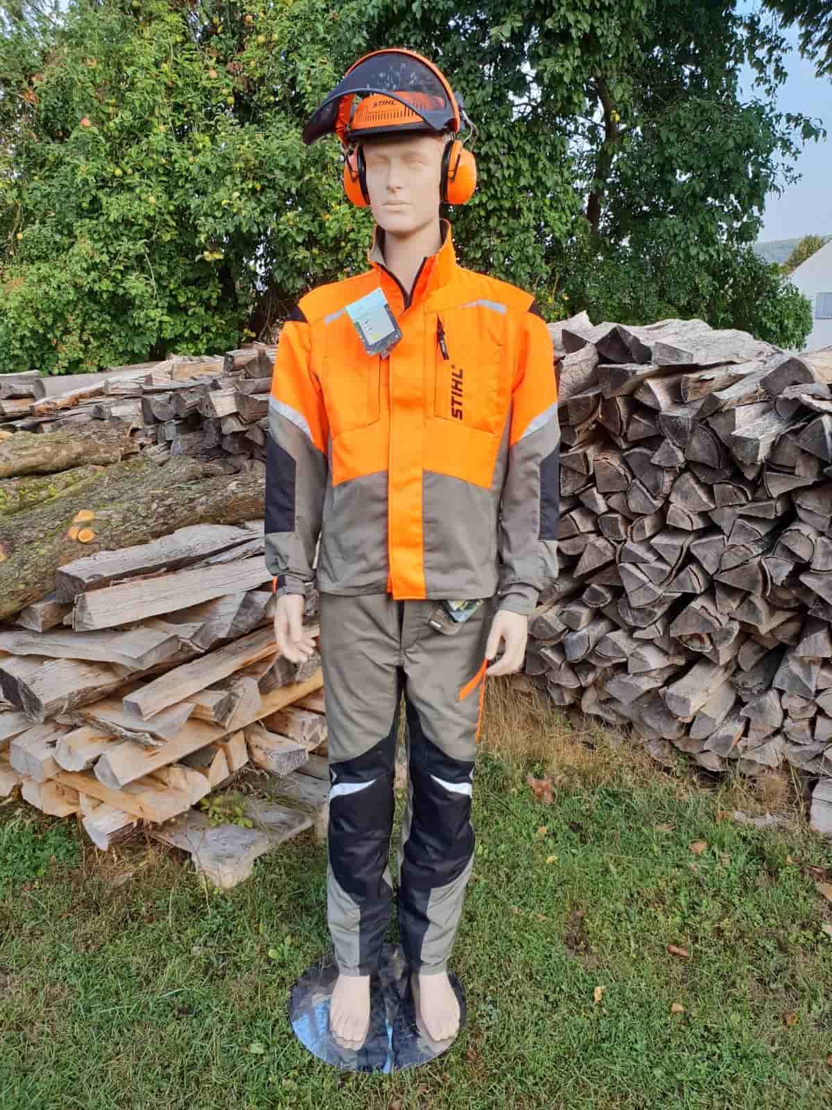 Protipořezové kalhoty s laclem FUNCTION ERGO, tř. 1, STIHL (008838804) XXL