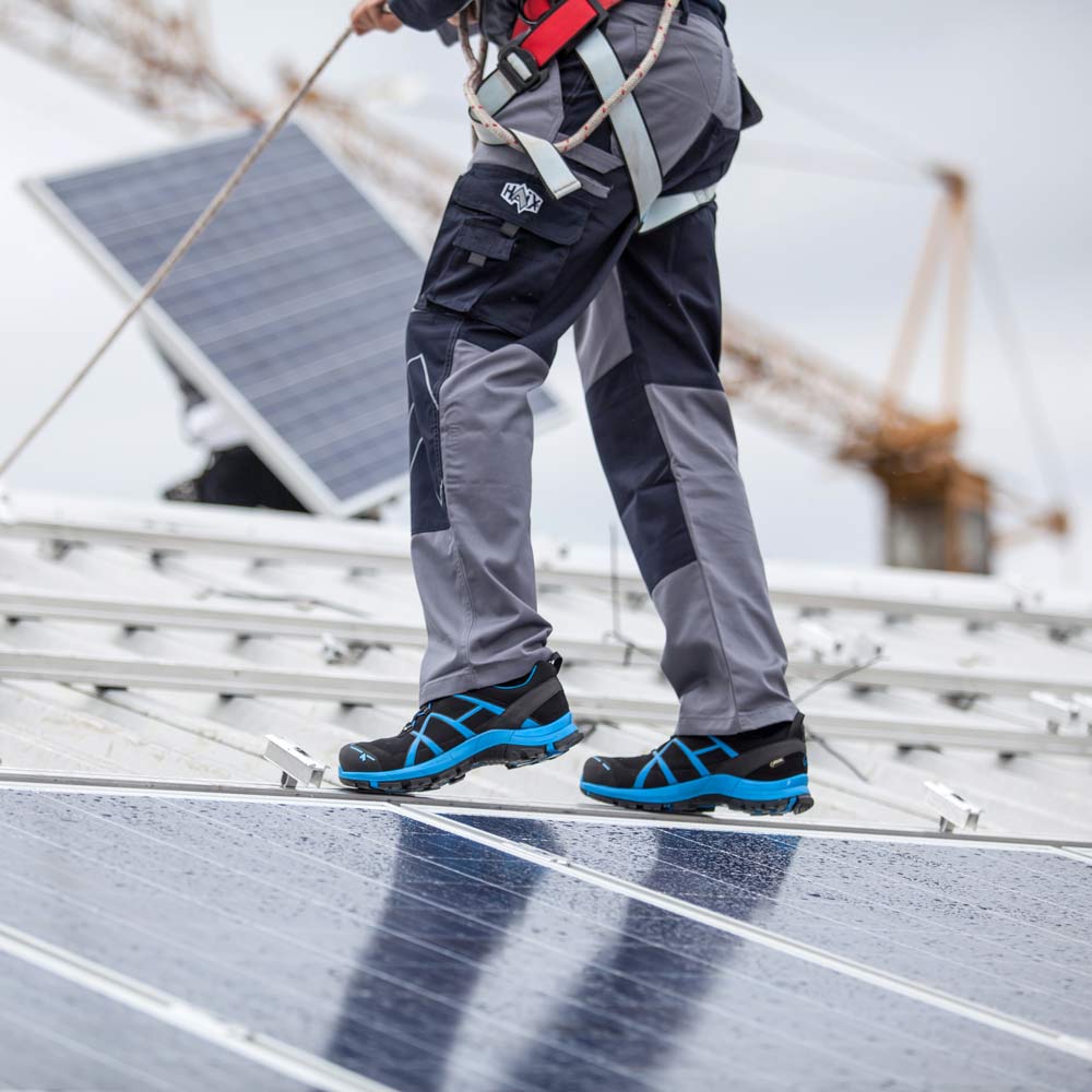 Bezpečnostní obuv Haix Black Eagle Safety 40 Black-Blue MID