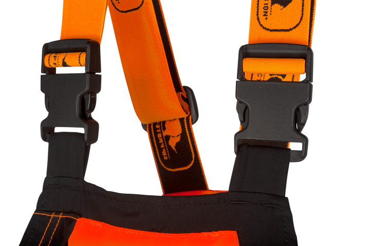 Reflexní protipořezové lacláče SIP, tř. 1, BasePro (1RH1OBS ), oranžové S