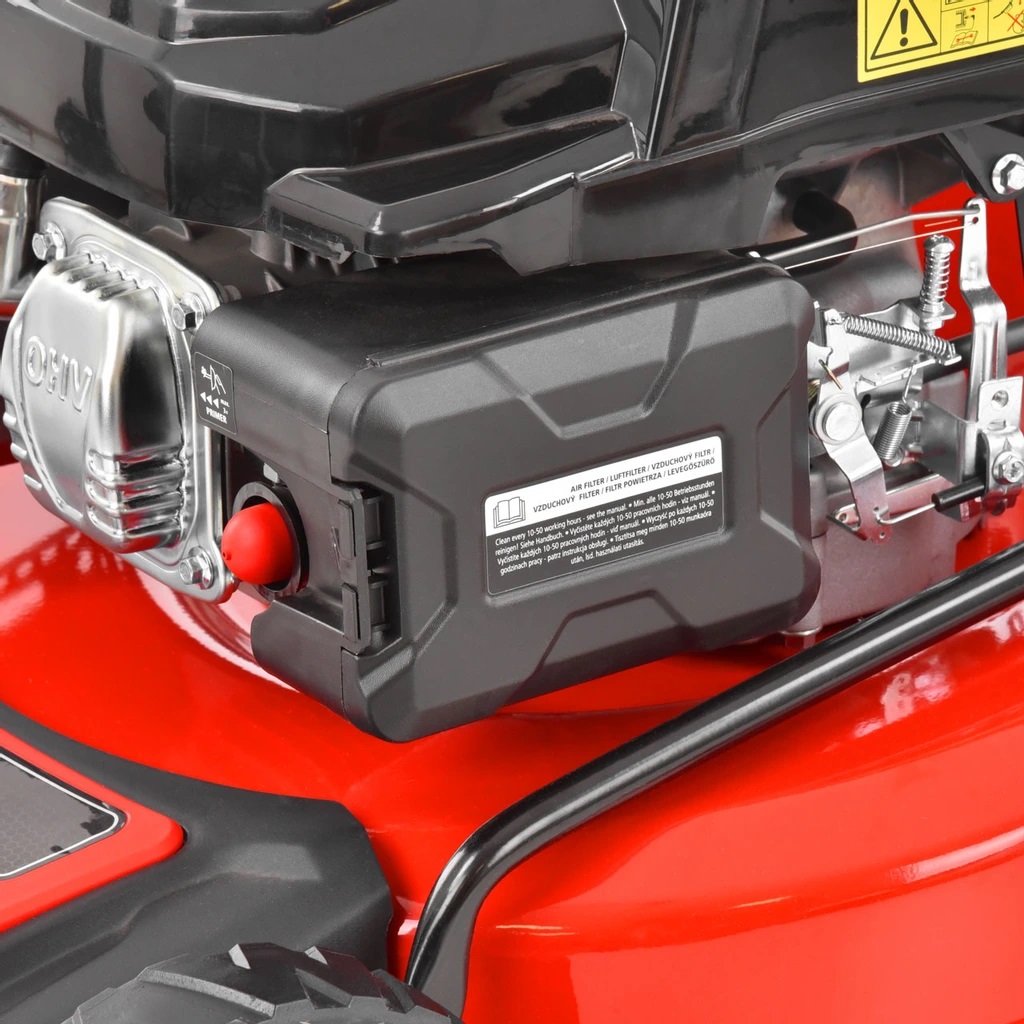 Motorová benzínová sekačka s pojezdem - HECHT 554 SXE 5 in 1