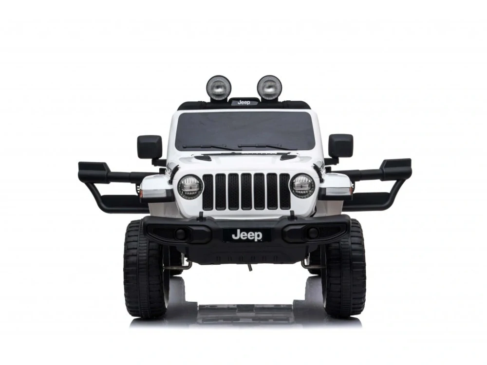 Dětské autíčko HECHT - Jeep Wrangler Rubicon White - akumulátorové vozítko