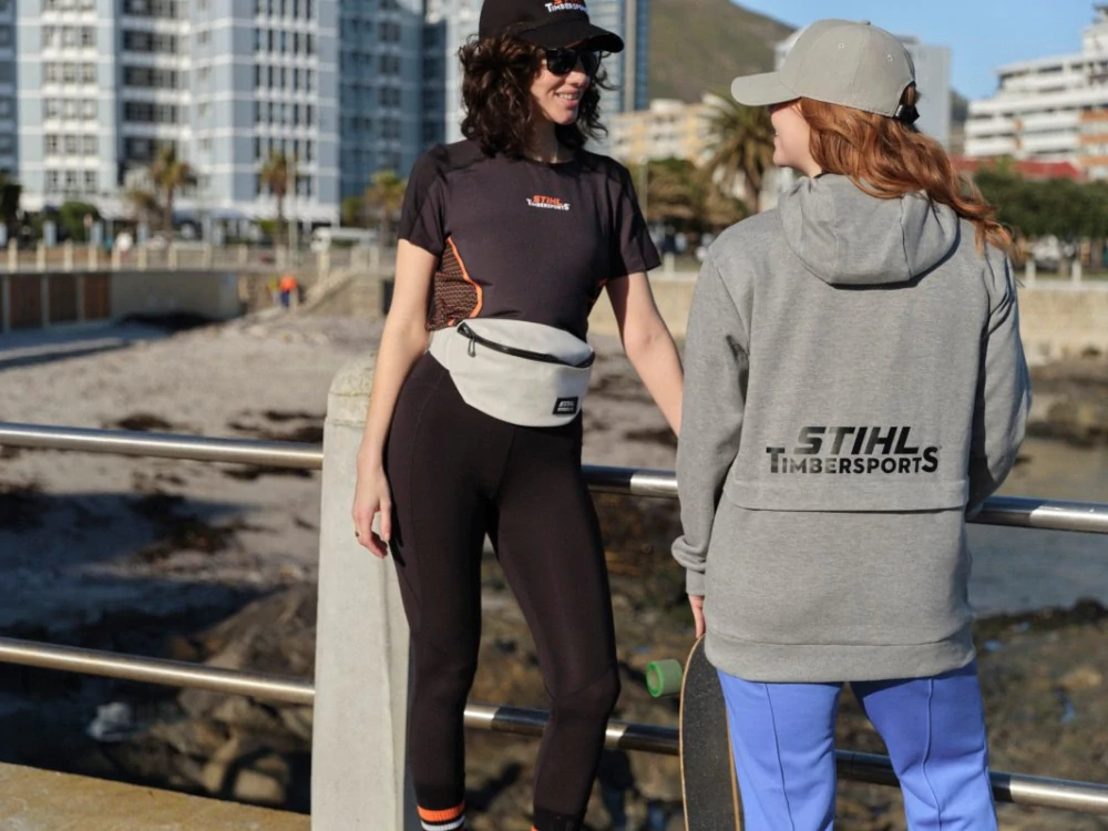 Sportovní legíny dámské LONG TIMBERSPORTS STIHL (042122215) M
