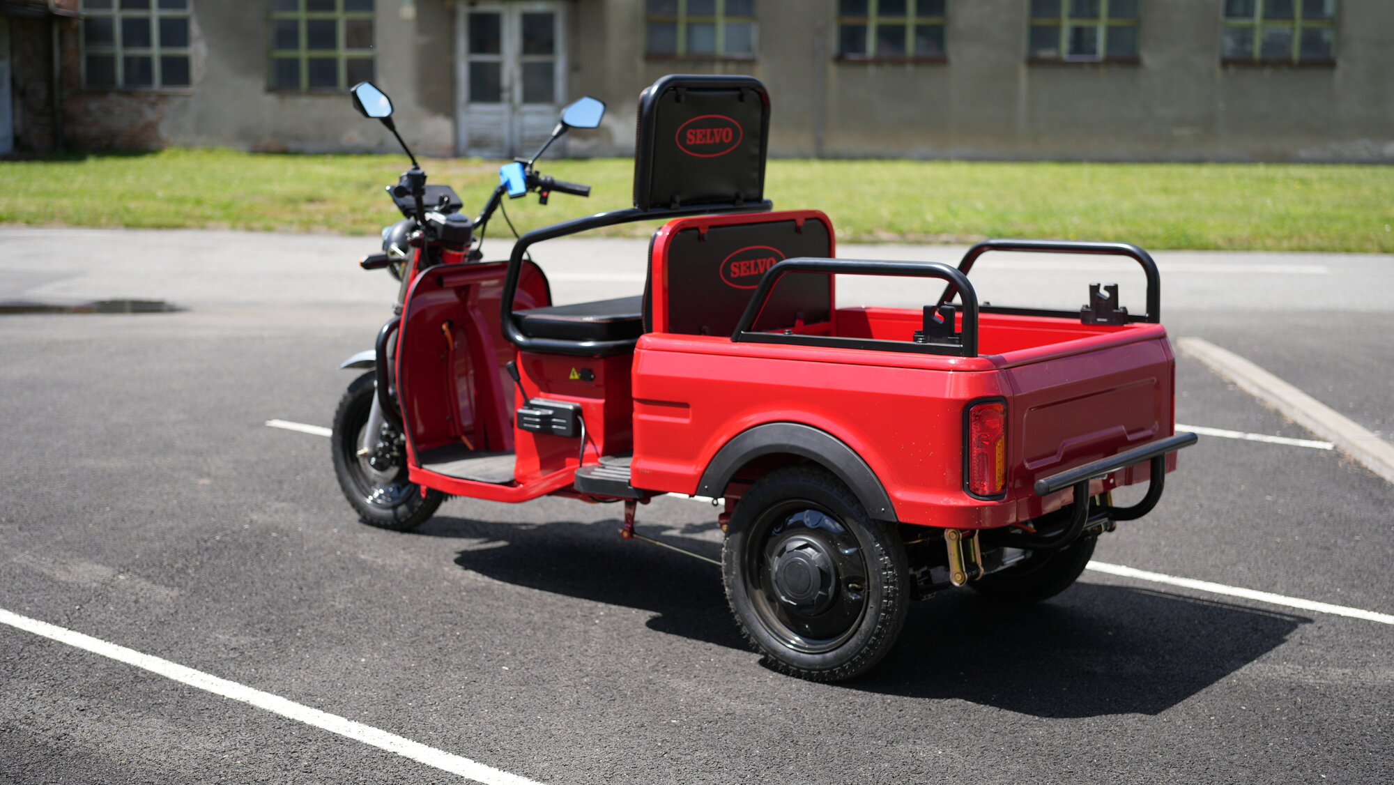 Elektrická nákladní tříkolka Selvo WORK 10L s LiFePO4 baterií