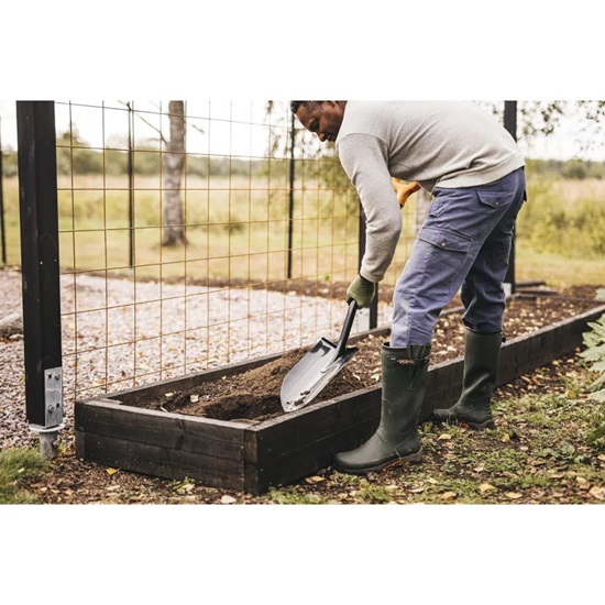 Rýč Fiskars Solid™+, XL čepel (prodloužená násada) (1067517)