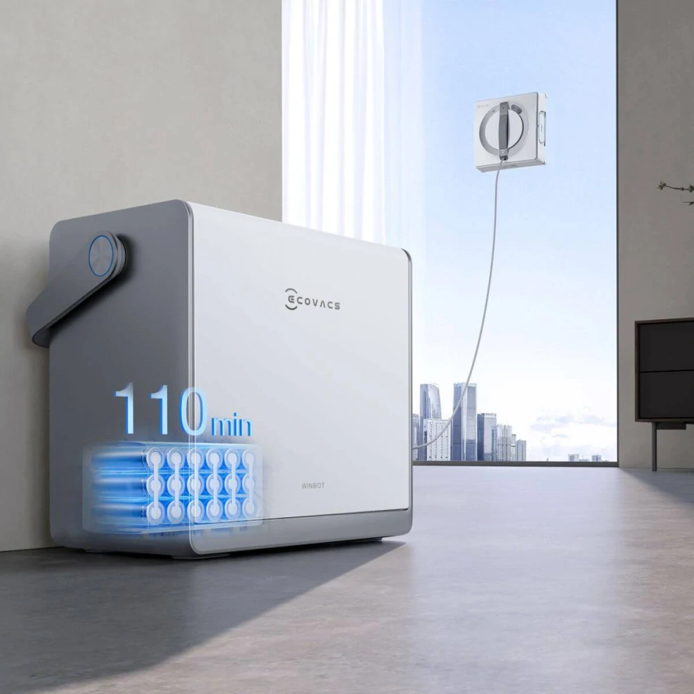 Robotický čistič oken ECOVACS Winbot W2 PRO Omni White