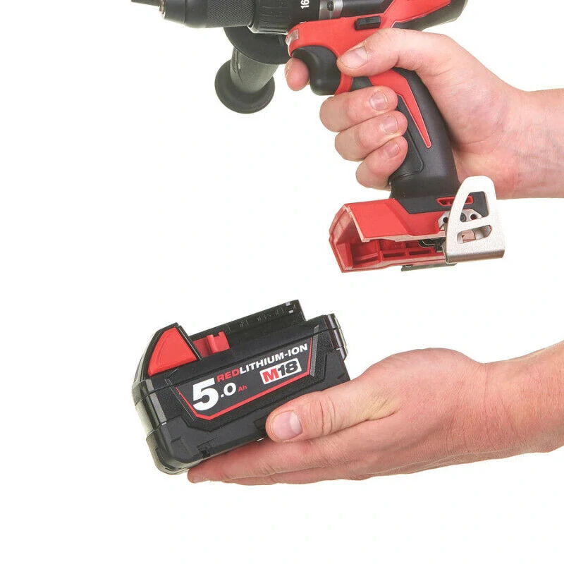 Milwaukee M18 BLDD2-502X aku vrtačka bez příklepu 82 Nm, 2× 5,0 Ah