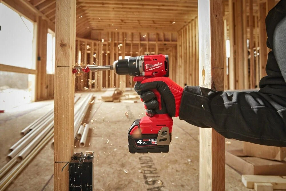 Milwaukee M18 BLPDRC-0X bezuhlíková příklepová vrtačka 61 Nm