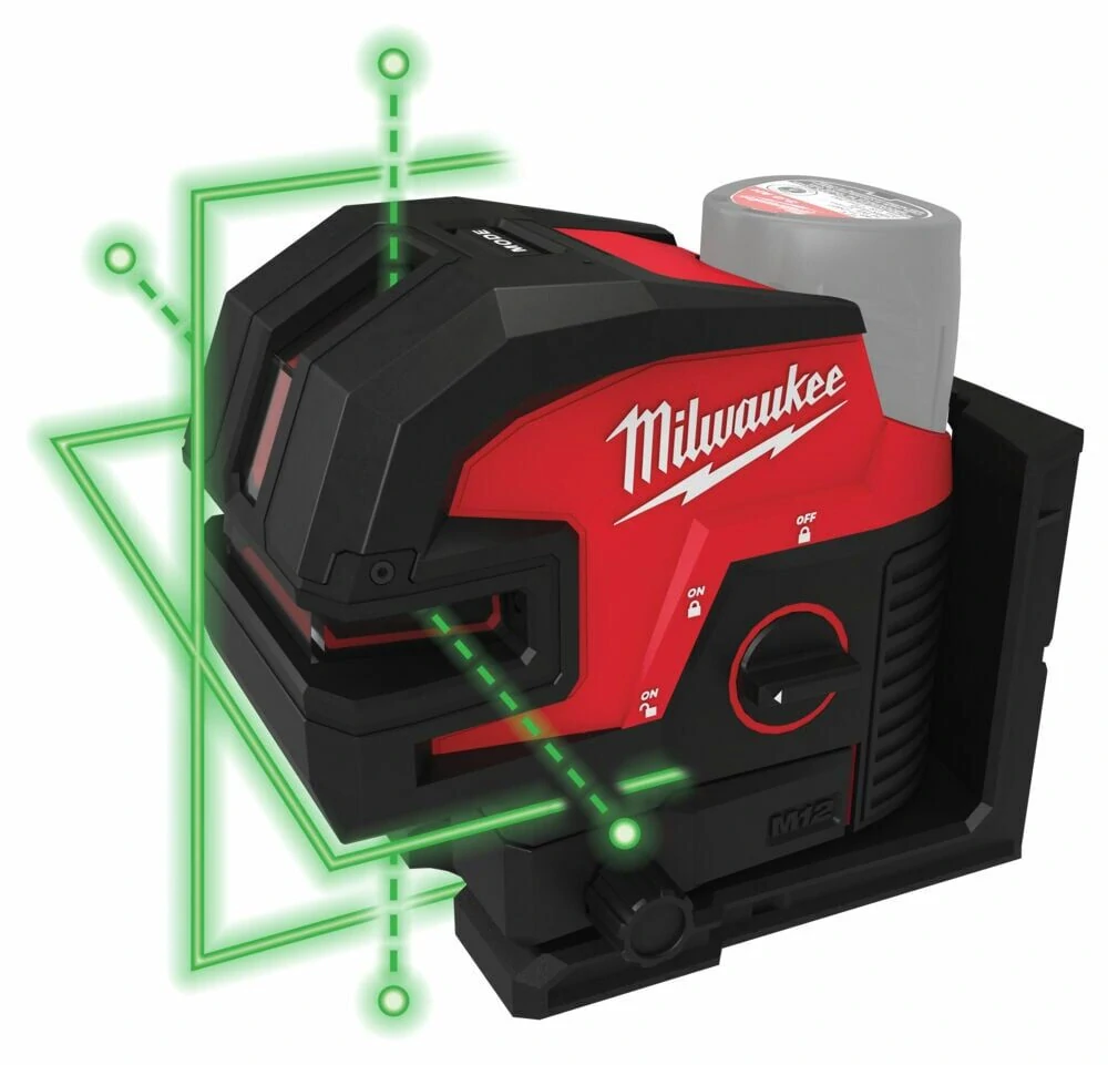 Milwaukee M12 CLL4P-0C laser se 4 body