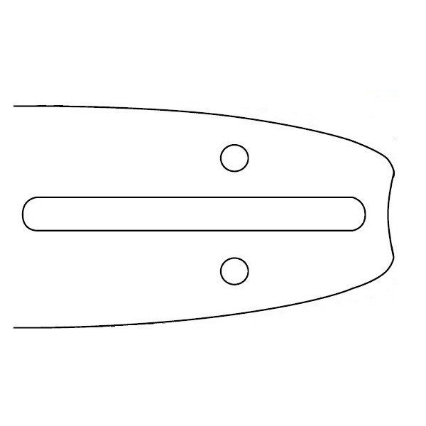 Vodící lišta 16" (40 cm), 3/8" 1,3 mm 57 článků, Oregon 160SDEA041