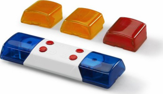 Maják se světlem a sirénou hasičská auta Bruder 02802