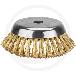 Prémiový drátěný kuželový kartáč na plevel 155x25,4mm (GT-11013077)