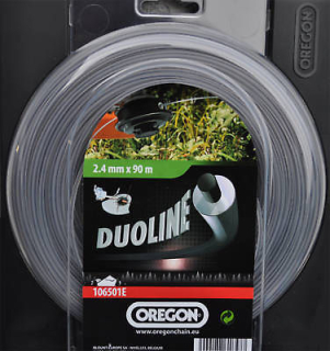 Žací struna Oregon Duoline, kulatá, 3,0 mm x 15 m (295368E)