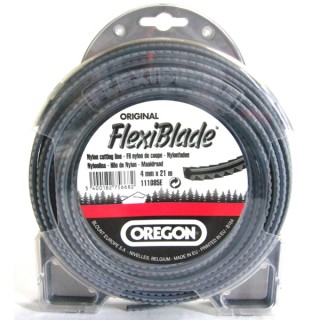 Žací struna Oregon Flexiblade, zubatá, 4,0 mm x 21 m (111085E)