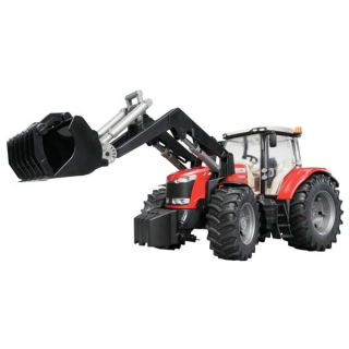 Traktor Massey Ferguson 7600 s nakladačem - Bruder 03047