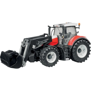 Traktor Steyr 6300 Terrus s čelním nakladačem - Bruder 03181