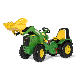 X-Trac Premium JD 8400R nakladač, brzda a řazení Rolly Toys (65107)