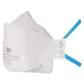 Skládaný respirátor bez ventilku 3M 9320 Gen3 FFP2