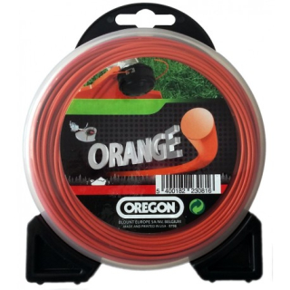 Žací struna Oregon Oranžová kulatá, 2,7 mm x 12 m (574580)