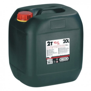 Dvoutaktní olej 2T, 20l, červený, Oregon (O11-1153)