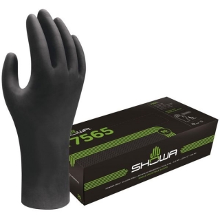 Jednorázové nitrilové rukavice SHOWA 7565 50 ks