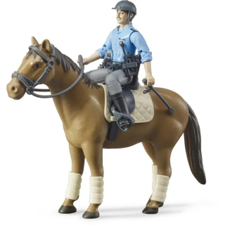 Policista na koni B-World Bruder 62507