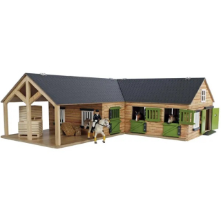Rohová stáj pro koně 1:24, 68x77x27 cm (610211)