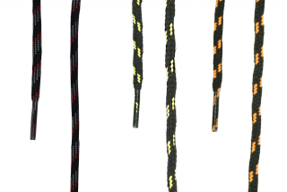 Černomodré kulaté tkaničky do bot HAIX 220 cm (IT-905013)